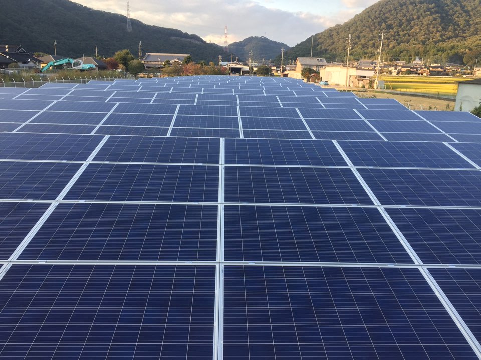KJC 兵庫県 880kw 太陽光発電所
