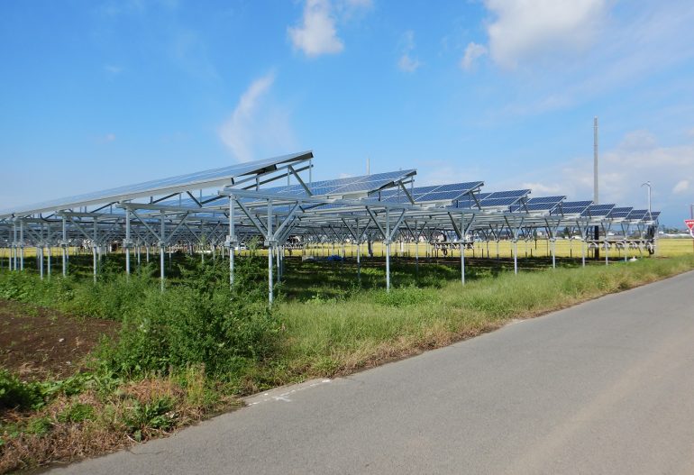 KJC 群馬県 営農型 太陽光 ソーラーシェアリング